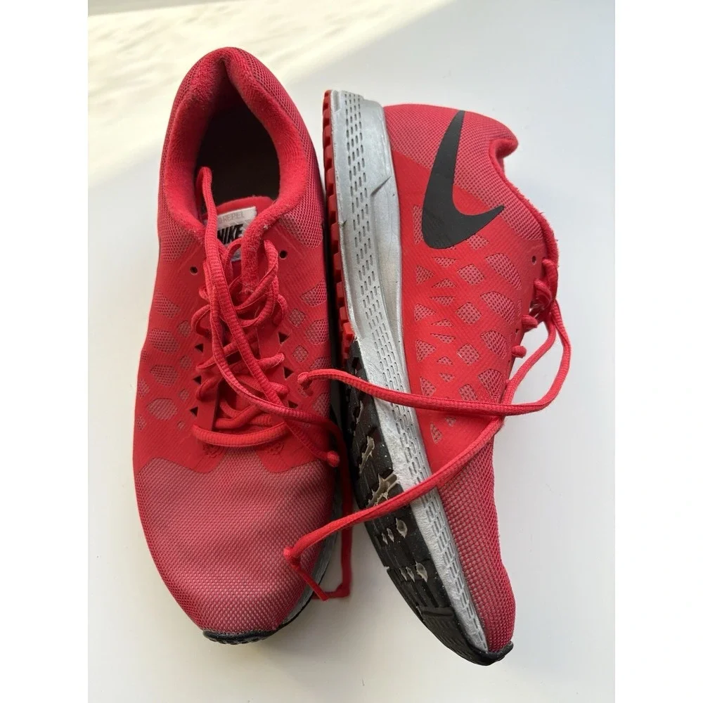 Nike Zoom Pegasus 31 H2O Repel Red Reflective Sneakers Running  Mens Size 9